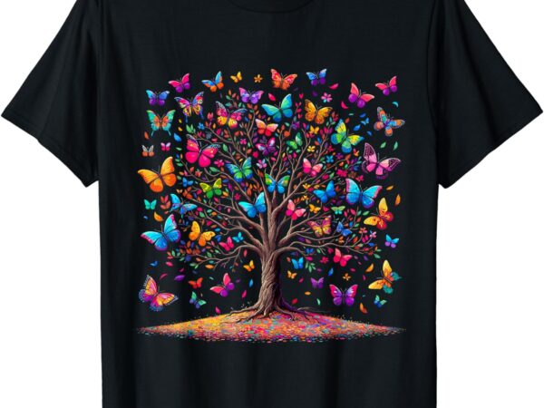 Butterfly tree t-shirt