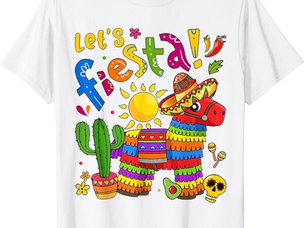 Cinco de mayo shirt girls boys kids mexican let’s fiesta fun t-shirt