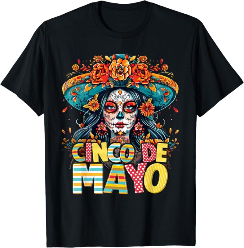 Cinco De Mayo Shirt Women Girl Kids Mexican Fiesta Squad T-Shirt