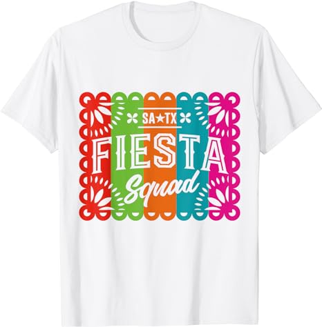 Cinco de Mayo 2024 Fiesta Squad Fiesta San Antonio Texas T-Shirt