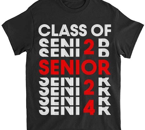 Class of 2024 senior 2024 seniors graduation 2024 graduate t-shirt ltsp