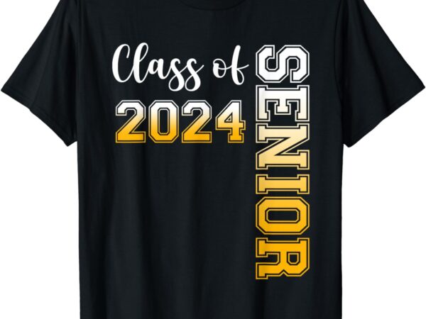 Class of 2024 senior 24 high school graduation party t-shirt