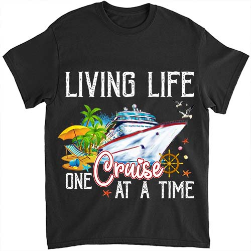 Cool Cruise For Men Women Cruising Family Vacation Lovers T-Shirt LTSP