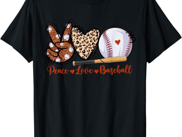 Cute baseball lovers gifts softball baseball women men kids t-shirt