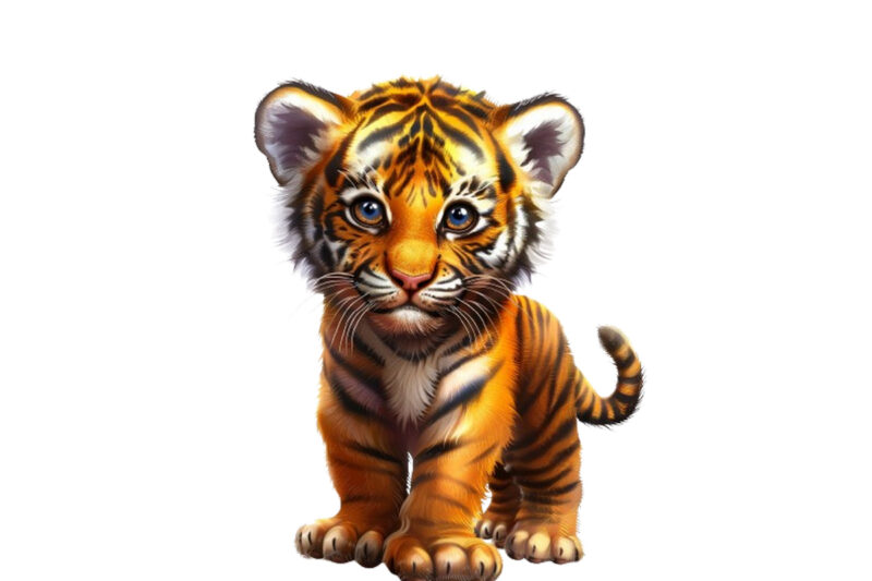 Baby tiger full body Sublimation