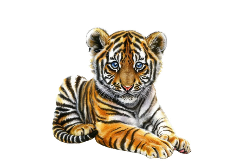 Baby tiger full body Sublimation