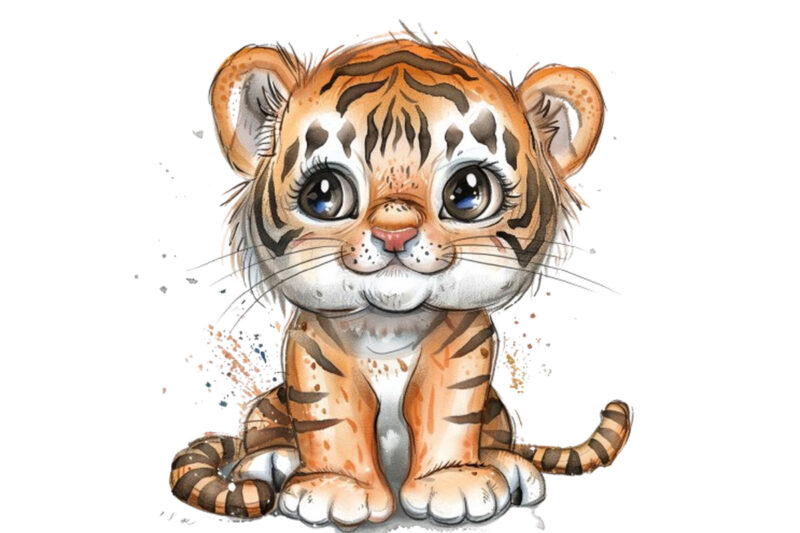 Baby tiger full body Sublimation