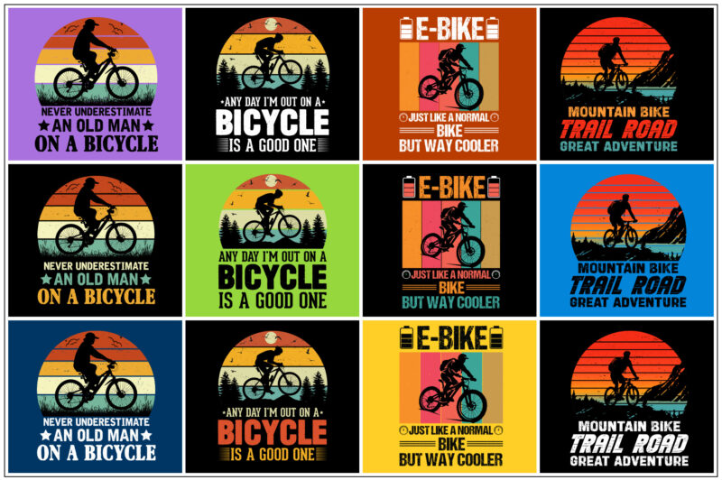 Cycling Bicycle,Cycling Bicycle TShirt,Cycling Bicycle TShirt Design,Cycling Bicycle TShirt Design Bundle,Cycling Bicycle T-Shirt