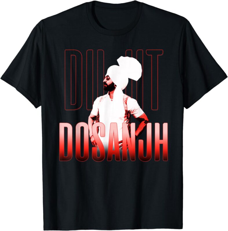 DILJIT DOSANJH Punjabi Singer Desi Apparel Punjabi T-Shirt