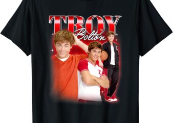 Disney High School Musical The Series Troy Bolton Collage T-Shirt