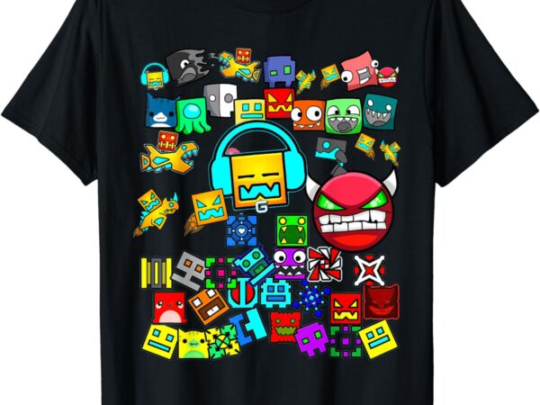 Eat sleep dash birthday classic geometry t-shirt