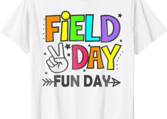 Field Day Fun Day Funny For Teacher Kids Field Day 2024 T-Shirt