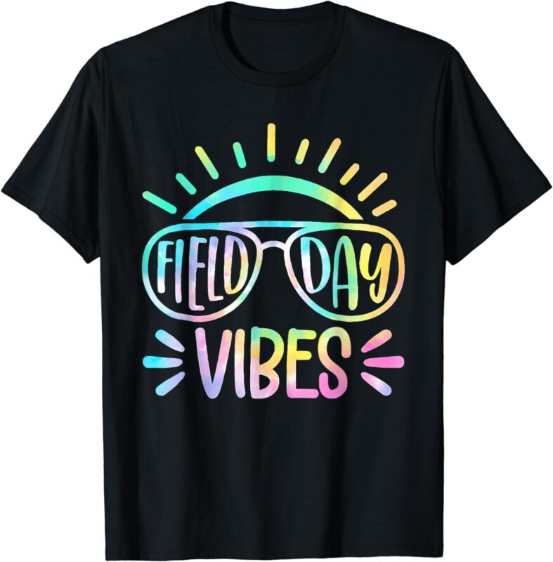 Field Day Vibes Shirt For Teacher Kids Field Day 2024 T-Shirt