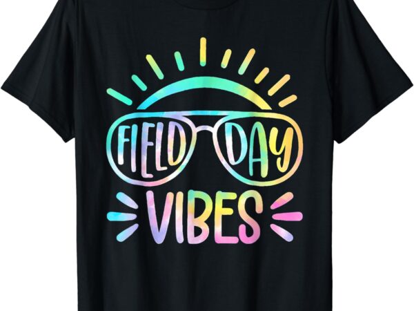 Field day vibes shirt for teacher kids field day 2024 t-shirt