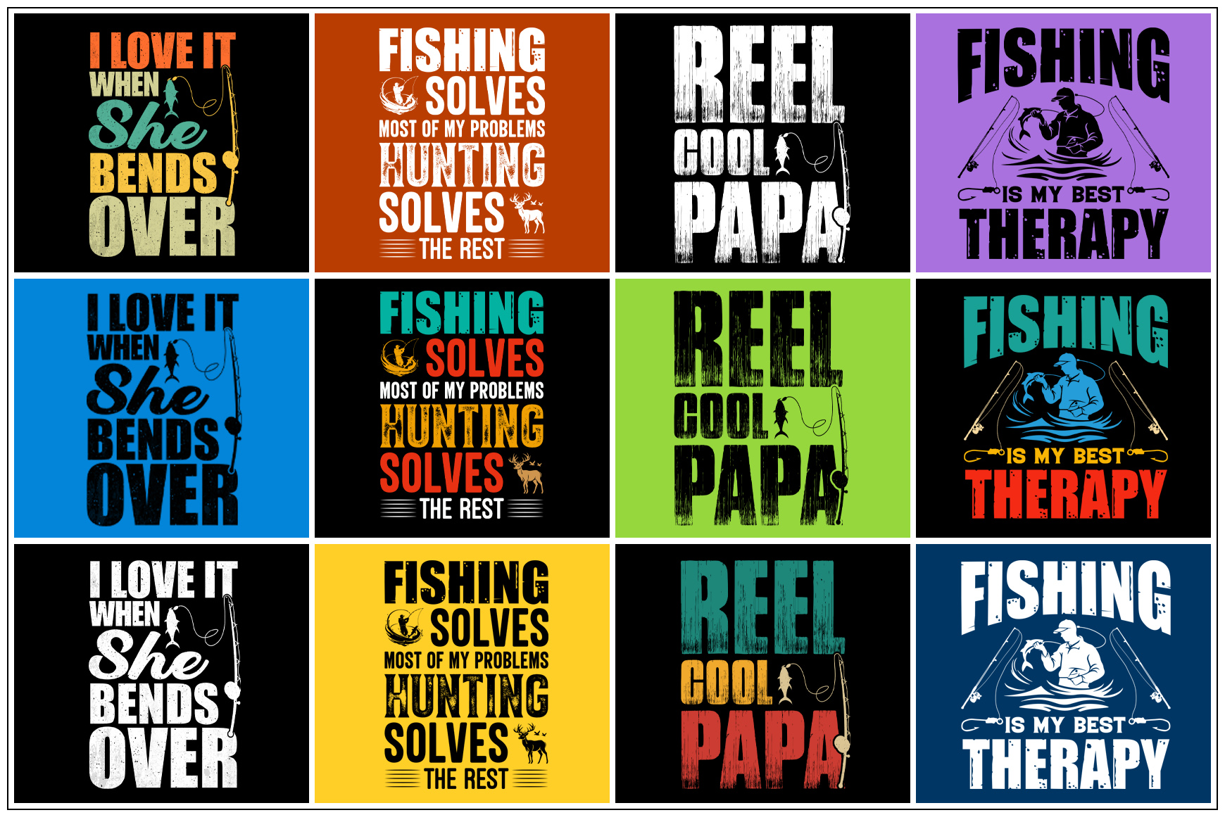 Reel love fishing T-Shirts, Unique Designs