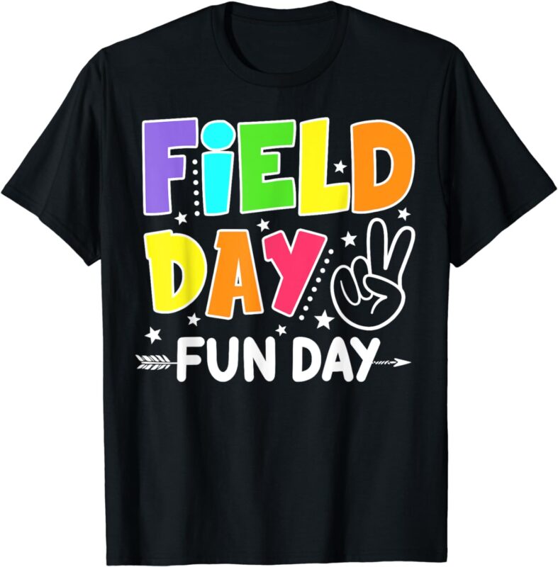 Funny For Teacher Kids Field Day 2024 T-Shirt