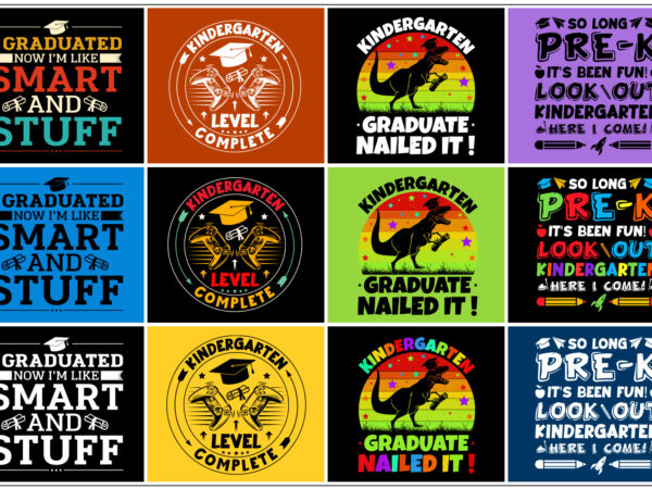 Graduation t-shirt design bundle