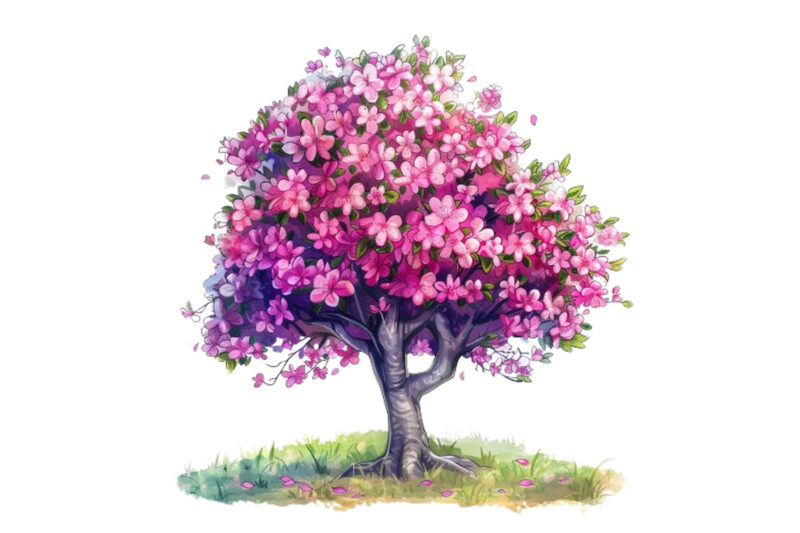 Happy Spring Tree clipart