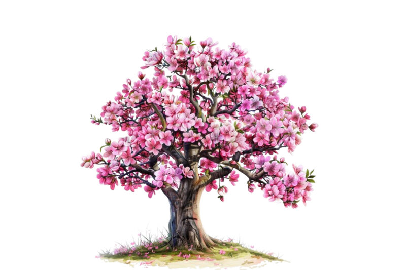 Happy Spring Tree clipart