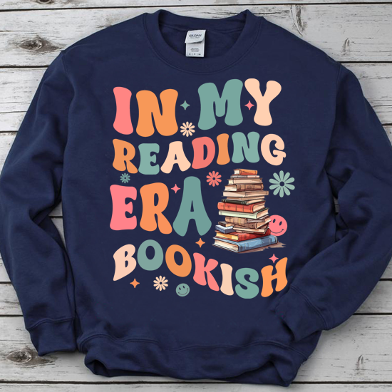 In My Reading Era Bookish Book Lover T-Shirt PN LTSP