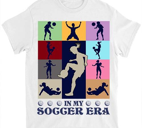 In my soccer era retro vintage soccer sport game day t-shirt ltsp