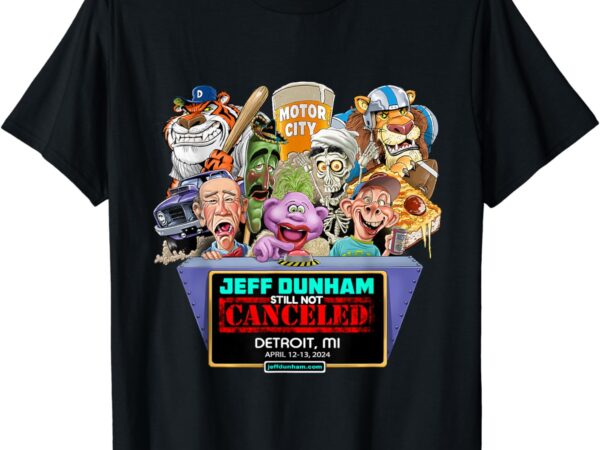 Jeff dunham detroit, mi (2024) t-shirt