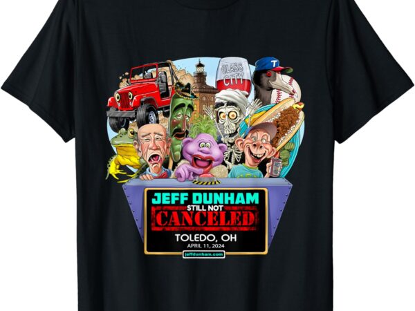 Jeff dunham toledo, oh (2024) t-shirt