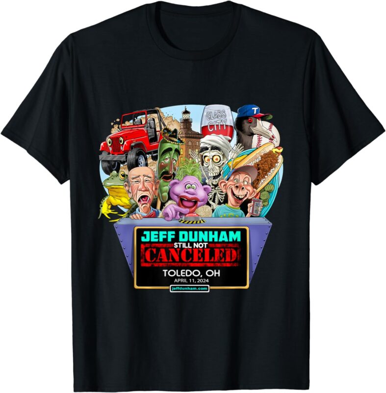 Jeff Dunham Toledo, OH (2024) T-Shirt