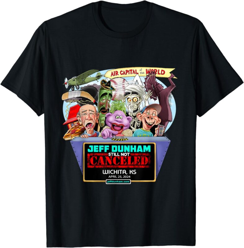 Jeff Dunham Wichita, KS (2024) T-Shirt