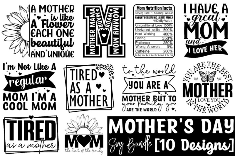 Mother’s Day SVG Bundle