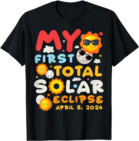 My First Total Solar Eclipse April 8 2024 Kids