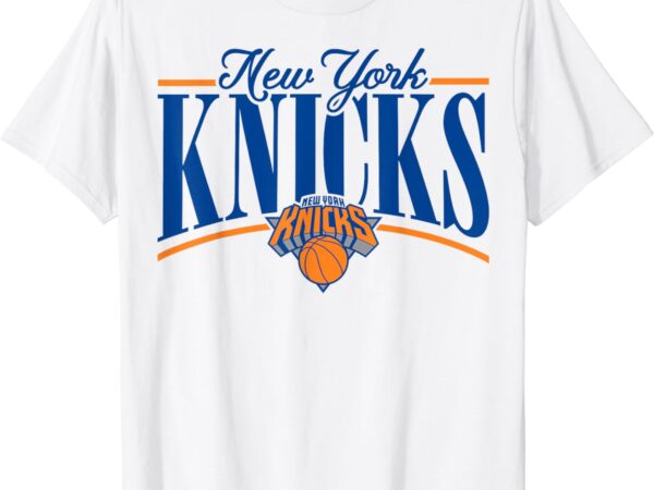 Nba new york knicks logo arch t-shirt