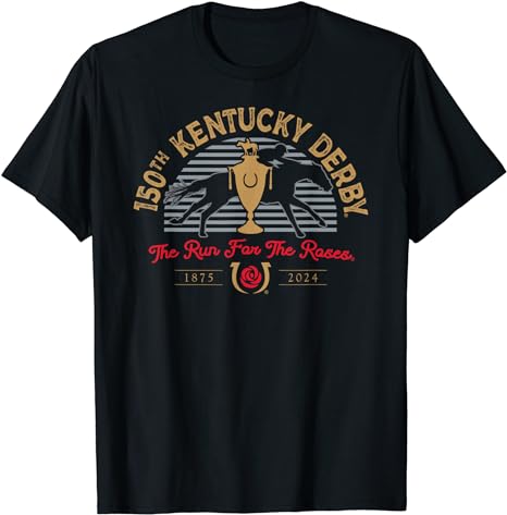 Officially Licensed Kentucky Derby 150th 2024 Run T-Shirt