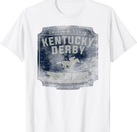 Officially licensed kentucky derby 2024 vintage logo t-shirt