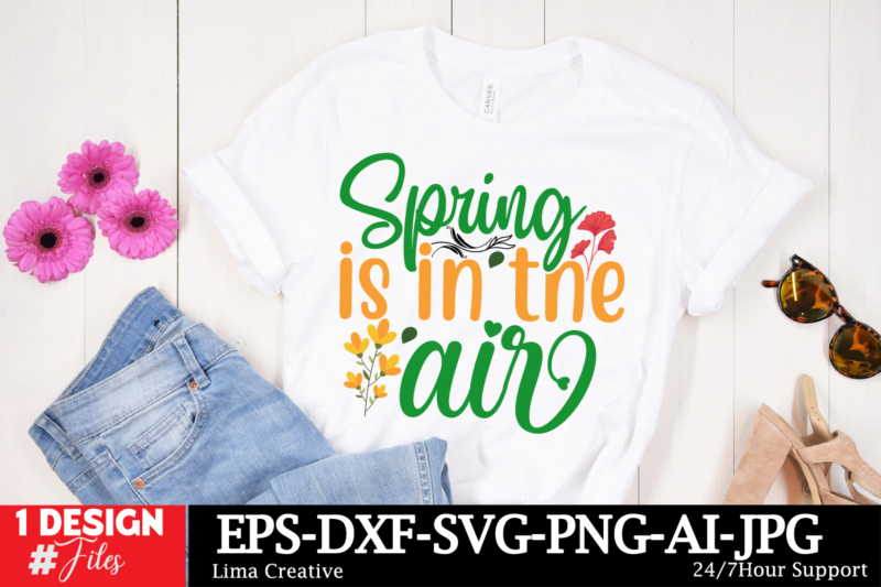 Spring SVG Bundle, Spring T-shirt Design Bundle, Spring SVG Cut File, Spring Sublimation ,Spring Clip Art ,Spring Graphic illustration