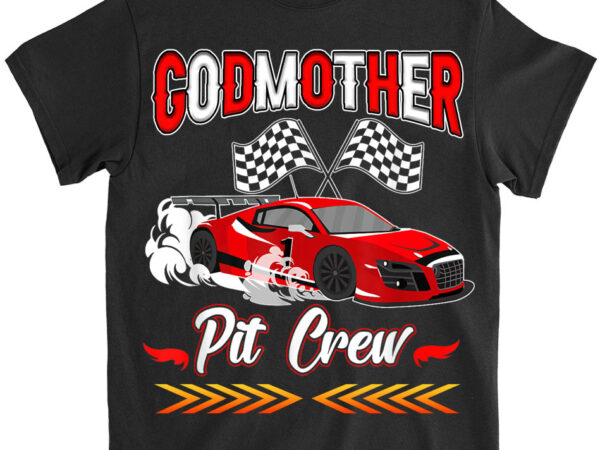 Race car birthday party racing family godmother pit crew t-shirt lts png file