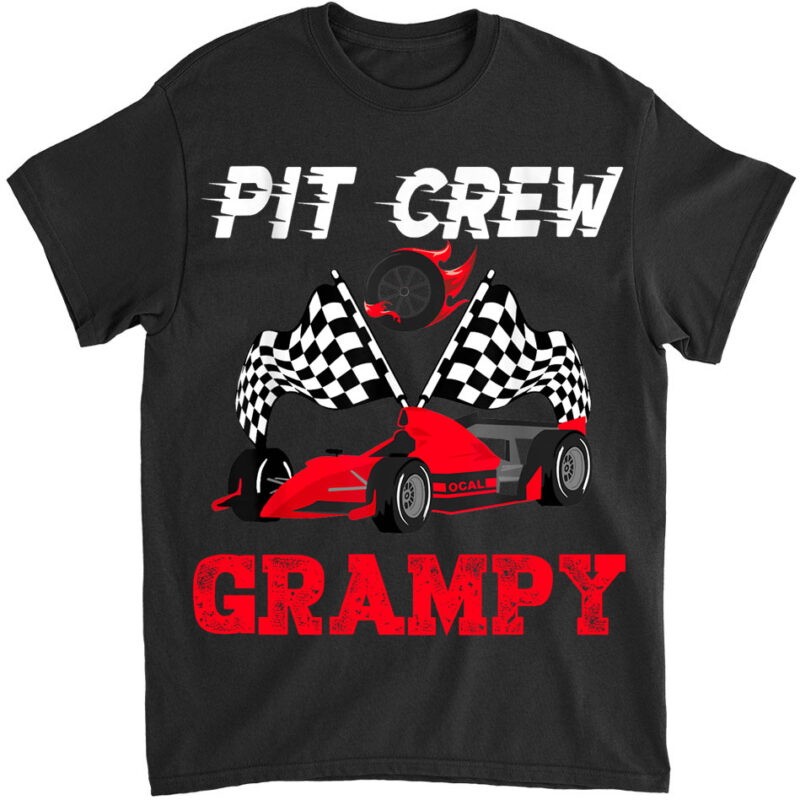 Race Car Birthday Party Racing Family Grampy Pit Crew T-Shirt LTS Png file