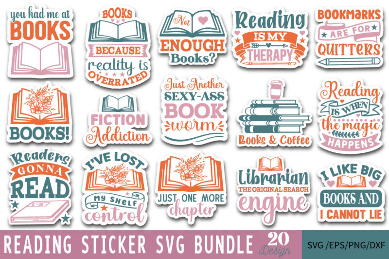 Reading Svg Bundle Reading Svg Bundle