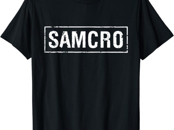 Samcro jax teller biker soa samcro motorcycle club bike men t-shirt