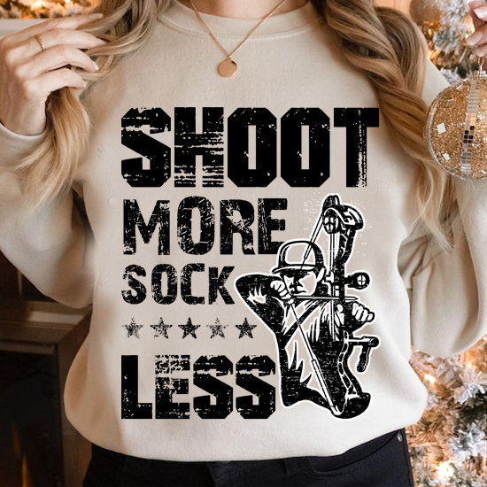 Shoot More Suck Less Funny Hunting Lovers Hunter Dad Husband T-Shirt PN LTSP