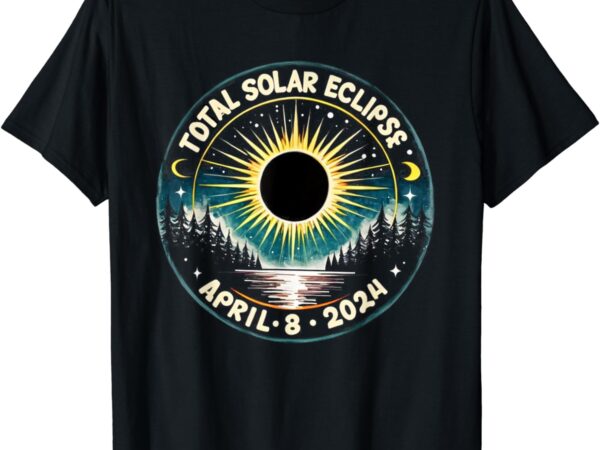 Solar eclipse shirt astronomy vintage 2024 solar eclipse t-shirt