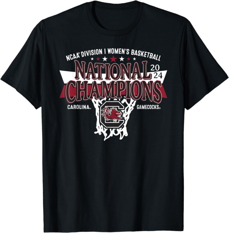 South Carolina Gamecocks National Champs 2024 Women’s BBall T-Shirt