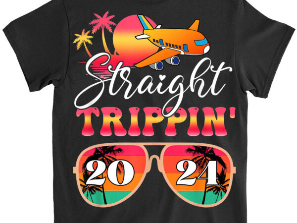 Straight trippin’ 2024 family vacation puerto rico matching t-shirt lts png file