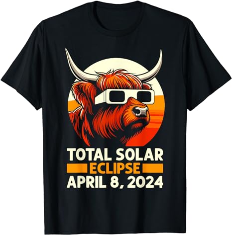 Total Solar Eclipse 2024 Cute Solar Eclipse Kids Toddler Boy T-Shirt