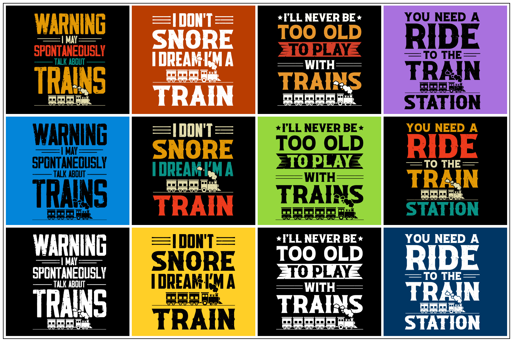 Train Lover,Train Lover TShirt,Train Lover TShirt Design,Train Lover ...