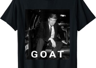 Trump Goat Shirt Republican Conservative Gift Trump 2024 T-Shirt