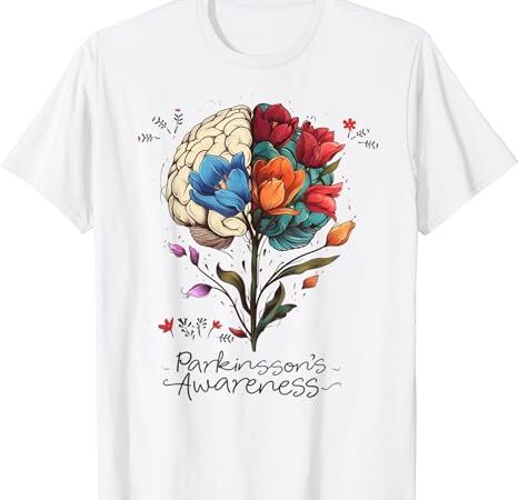 Tulip parkinson’s awareness parkinson april month gifts t-shirt