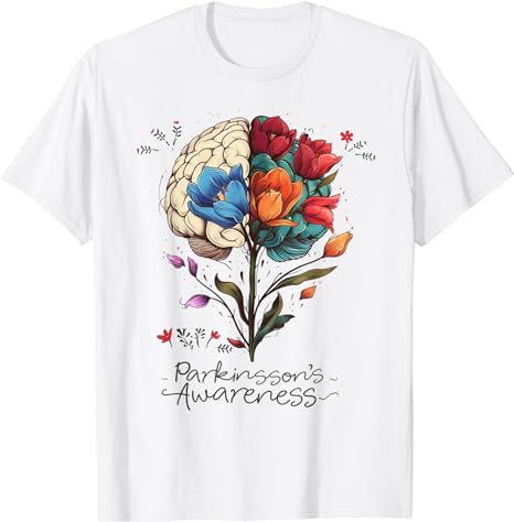 Tulip Parkinson’s Awareness Parkinson April Month Gifts T-Shirt