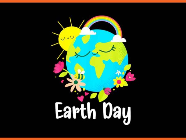 Earth day png, happy earth day png vector clipart