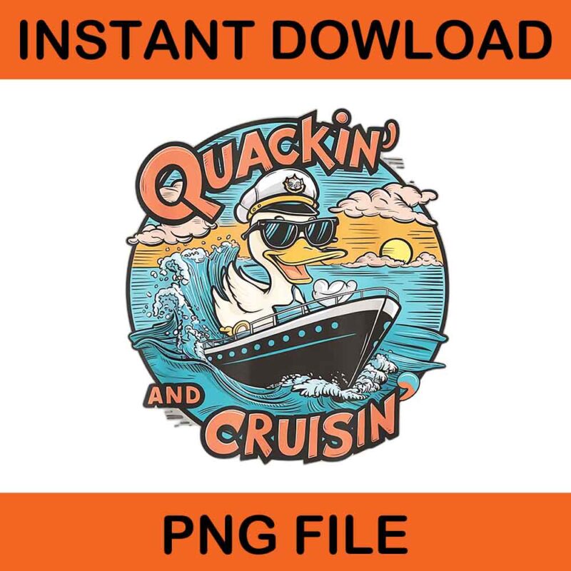 Quackin’ And Cruisin’ PNG